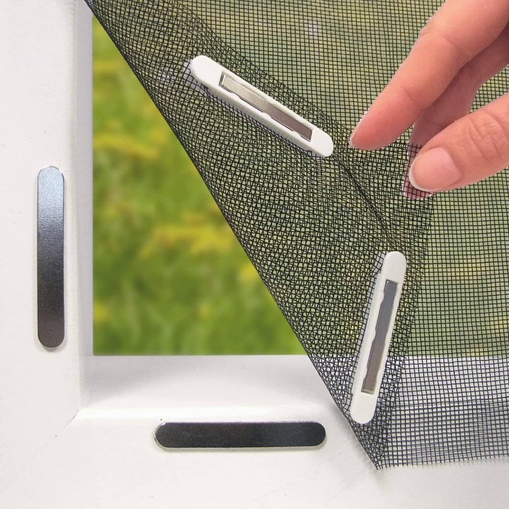 Verstellbare Größe Fenster Fliegengitter Insektenschutz Fenstergitter Abdeckung für Wohnungsgebrauch