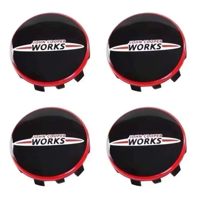 NEA5  4pcs 56mm Car Styling Wheel Center Cap Hub Replaced For MINI Cooper JCW S One Countryman F54 F55 F56 F57 F60 R50 R53 R55 R56 R57