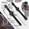 "Analog Watch White Silicone Band Men's Women's Waterproof Simple Casual 35mm Japan Movement"