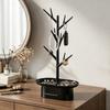 Multifunctional Jewelry Rack Tree Shape Jewelry Display Stand Creative Ring Earring Holder  Office