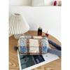 Plush large-capacity cosmetic bag portable travel portable zipper storage bag female