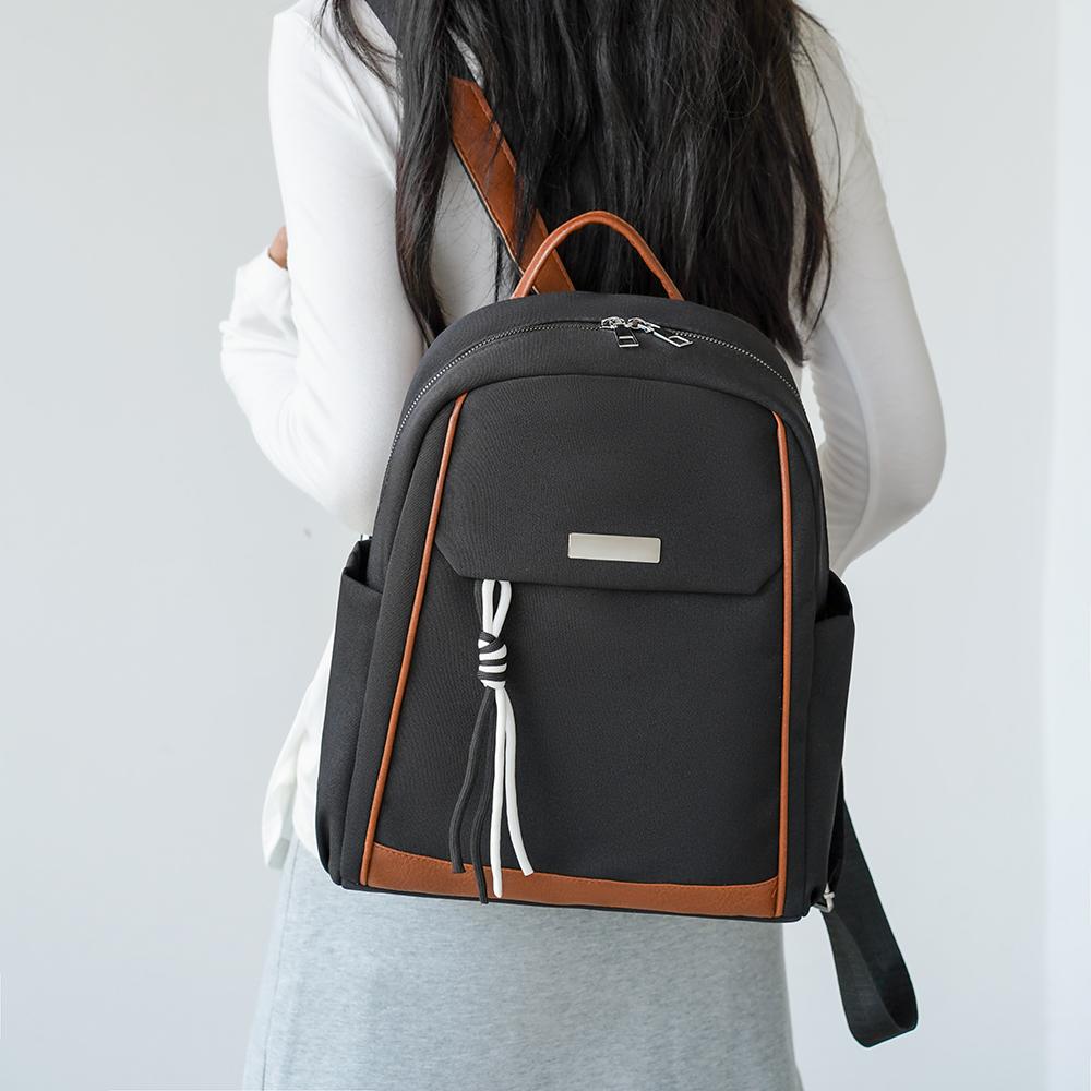 Women's Oxford Backpack Large Capacity Student Schoolbag Lightweight Travel Backpack