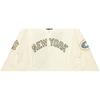 New Era Logo Letter Crew Neck Long Sleeve T-Shirt Unisex Tops Off-White 14450499