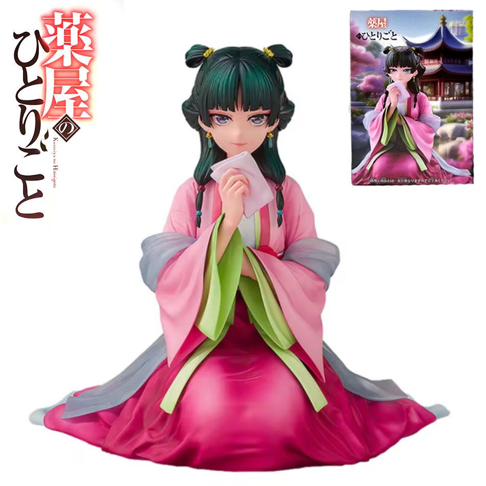 Anime Tagebuch einer Apothekerin Figur 13cm Sitzende Haltung Katze Action Figural Pvc Modell Kawaii Schönes Mädchen Puppe Weihnachtsgeschenk