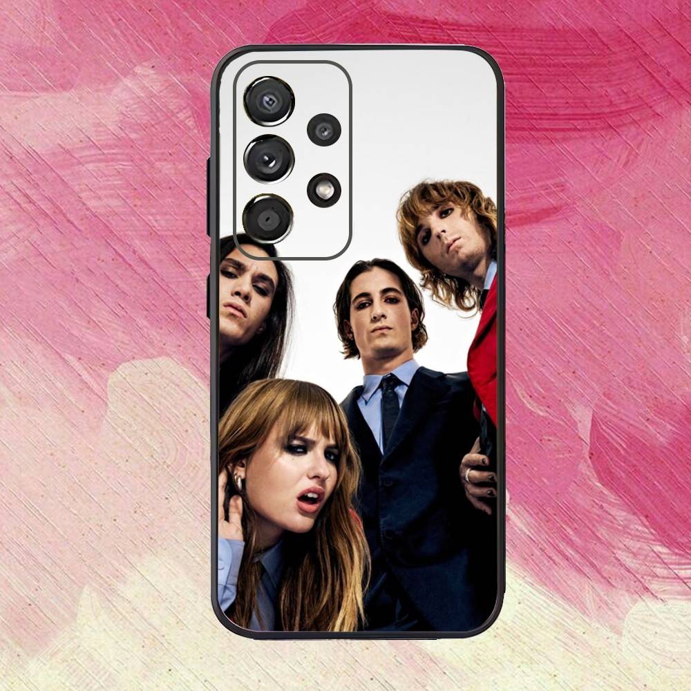 

D-Damiano D-David M-Maneskin-es Phone Case For Samsung S25,S24,S21,S22,S23,S30,Ultra,S20,Plus,Fe,Soft Silicone Black Cover Samsung S22ULTRA5G
