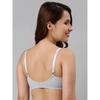 Enamor Non Padded Wirefree Full Coverage Stretch Cotton Ultra Smoothening Tshirt Bra for WomensA0 (A0 Greymelange
