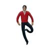 Treasuringu Michael Jackson Cosplay Prop Plush Doll Abstract Plushie Joint Mobility Adjustable Poses Stuffed Toy Fans Gifts