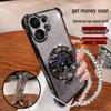Vivo S50/S30 Glitter Horse Bracket Case: Rotating Stand, Electroplated, Anti-Fall Airbag, Dirt-Resistant, Creative Design