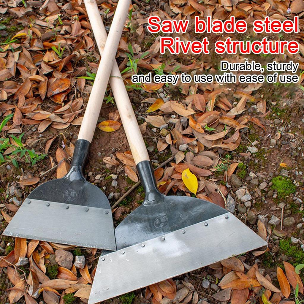 Multifunctional Outdoor Garden Cleaning, Grass Removal, Steel Flat Shovel, Ice Shovel, Carbon Steel Weeding Plant Farm Weeding Tool, Garden  Trowel