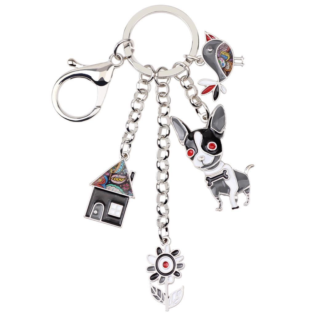 Gift Cute Alloy Dog Pattern Handbag Bag Pendant Ornament Key Holder Key Chain Gift Cute Alloy Dog Pattern Handbag Bag Pendant Ornament Key Holder Key Chain