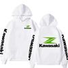 New Racing Suit, High-quality Kawasaki Logo Hooded Pullover, Fashionable Motorcyclele Uniform Rider Exquisite Stree
