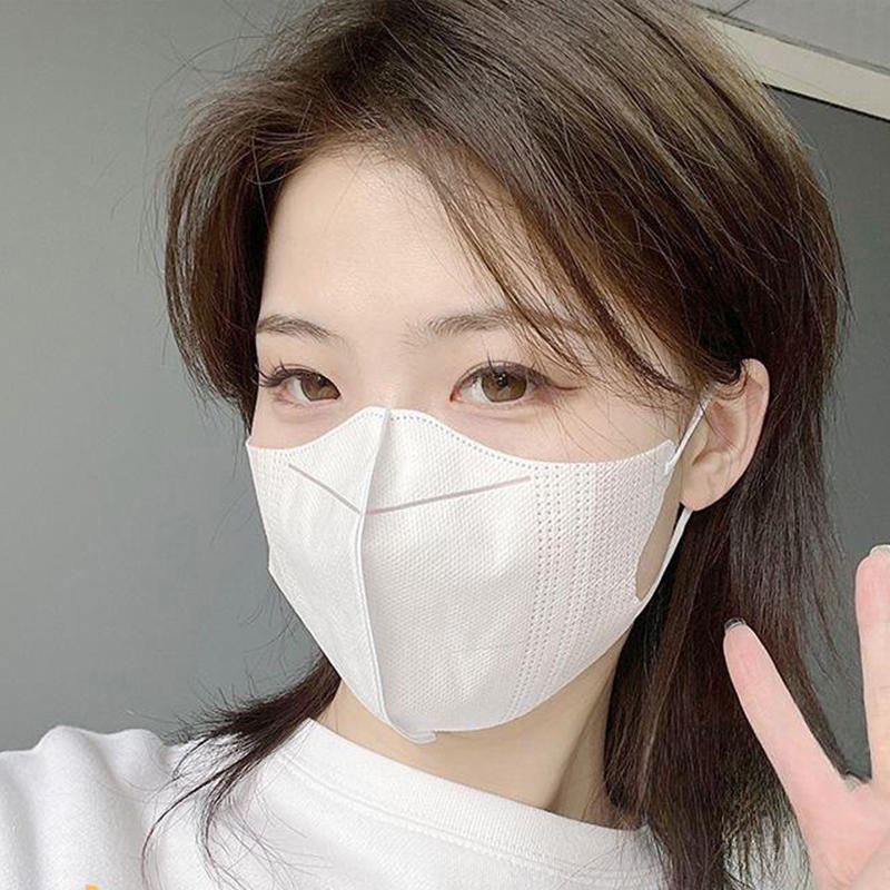 10/100Pcs 3D Protective Masks Efficient Protection Breathable Fashion Protective Masks Fashionable Face Masks Disposable Masks