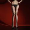 Women Sexy Stockings Lace Waist Aurora Stockings Ultra-Thin 5D Fake Two-Piece Pantyhose Oil Shiny Glossy Transparent Sockings