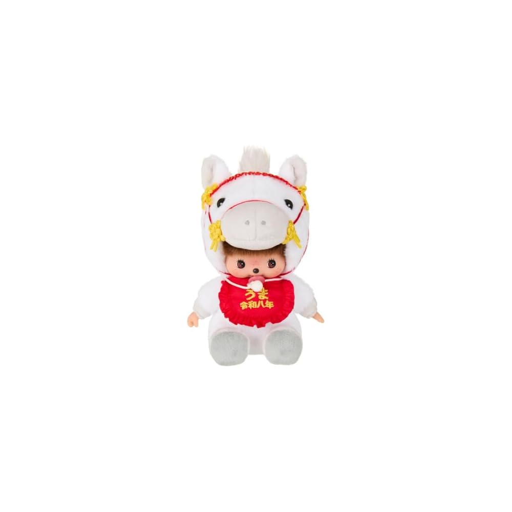Sekiguchi Monchhichi Zodiac Horse Baby Chit S 15x10x10 cm