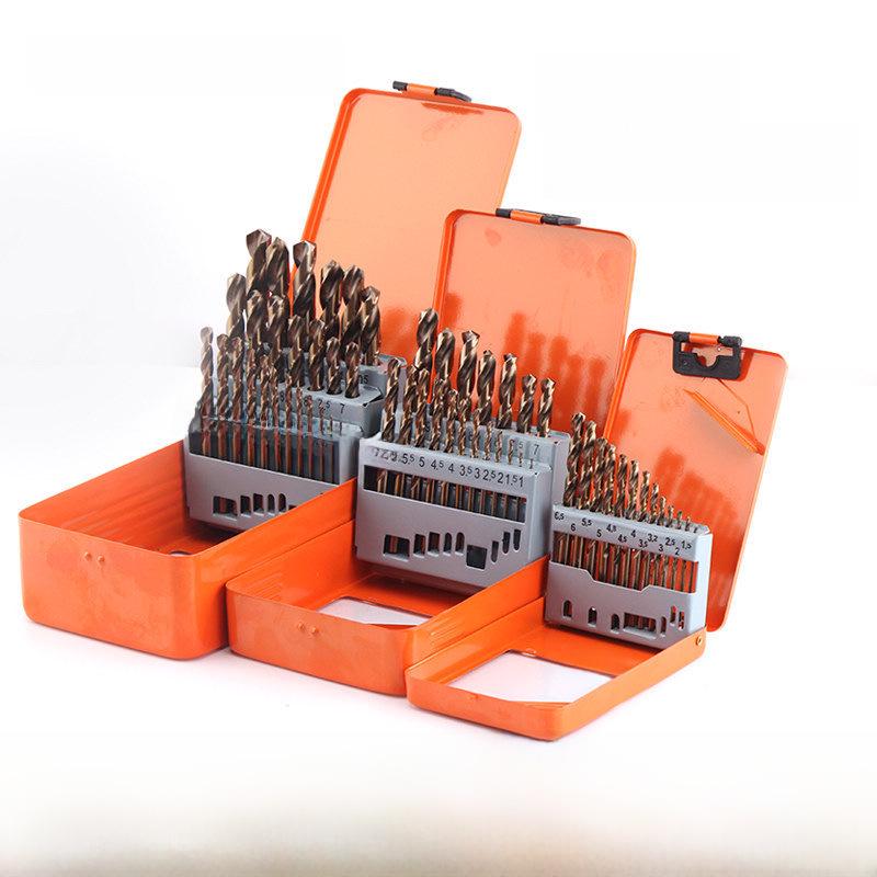 Green Forest Cobalt Tungsten Twist Drill Bit Set for Hand Drills