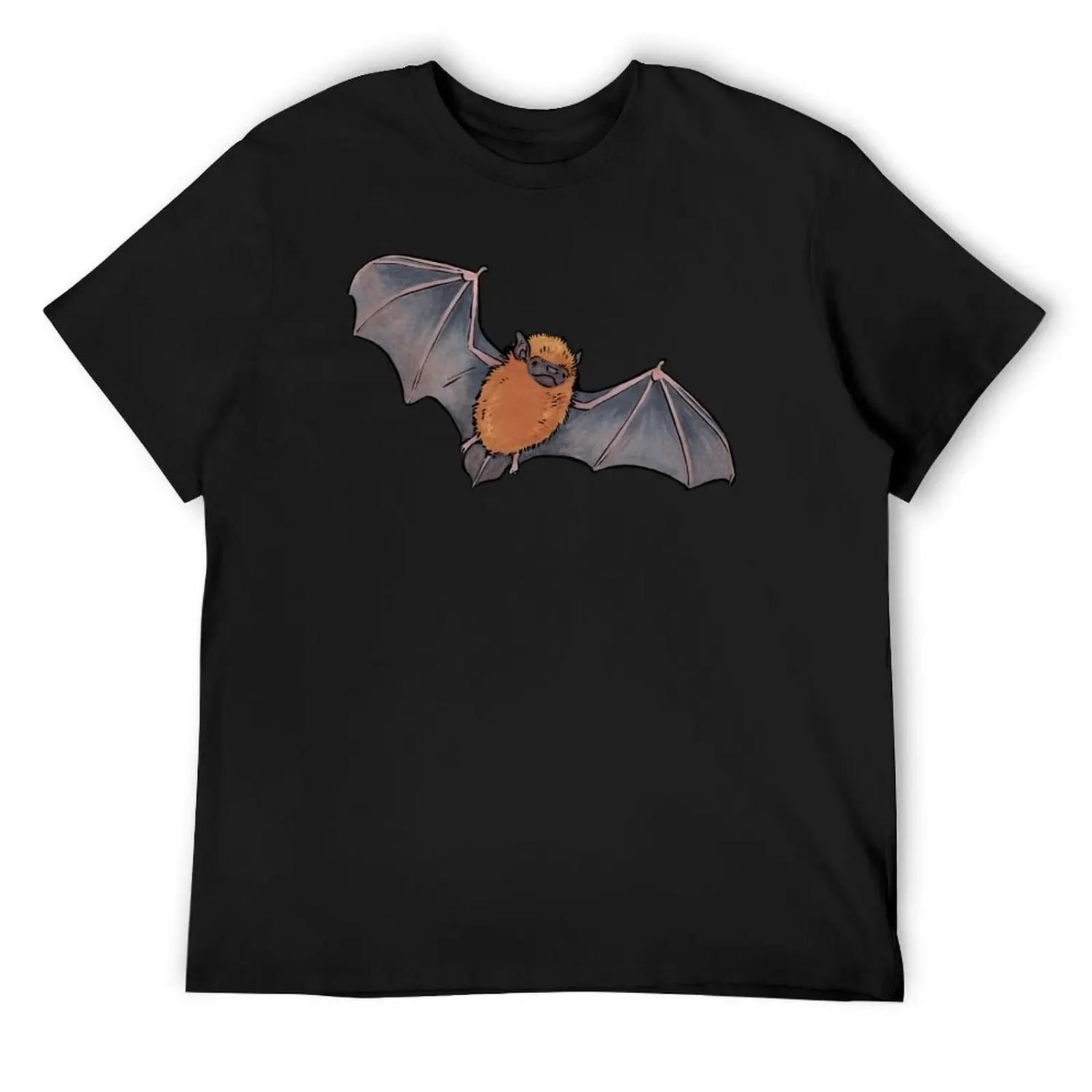 

Pipistrelle T-Shirt graphics customizeds Short sleeve tee Aesthetic clothing t shirt for men XXXXXL чорний
