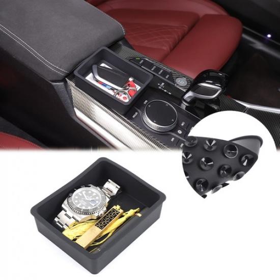 Black Center Console Gear Shift Key Box Tray For BMW 3 Series G20 -