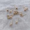 Six-Prong Crystal Zirconia Stud Earrings - Versatile Sparkling Ear Cartilage Jewelry for Men & Women