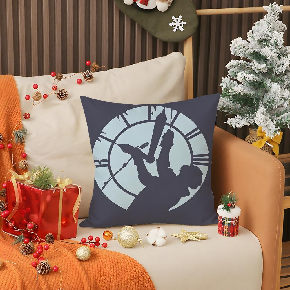 Science Movie B-Back To The Future Pillow Case Printing Pillowcase Living Room Sofa Cushion Cover Bedroom Room Decor
