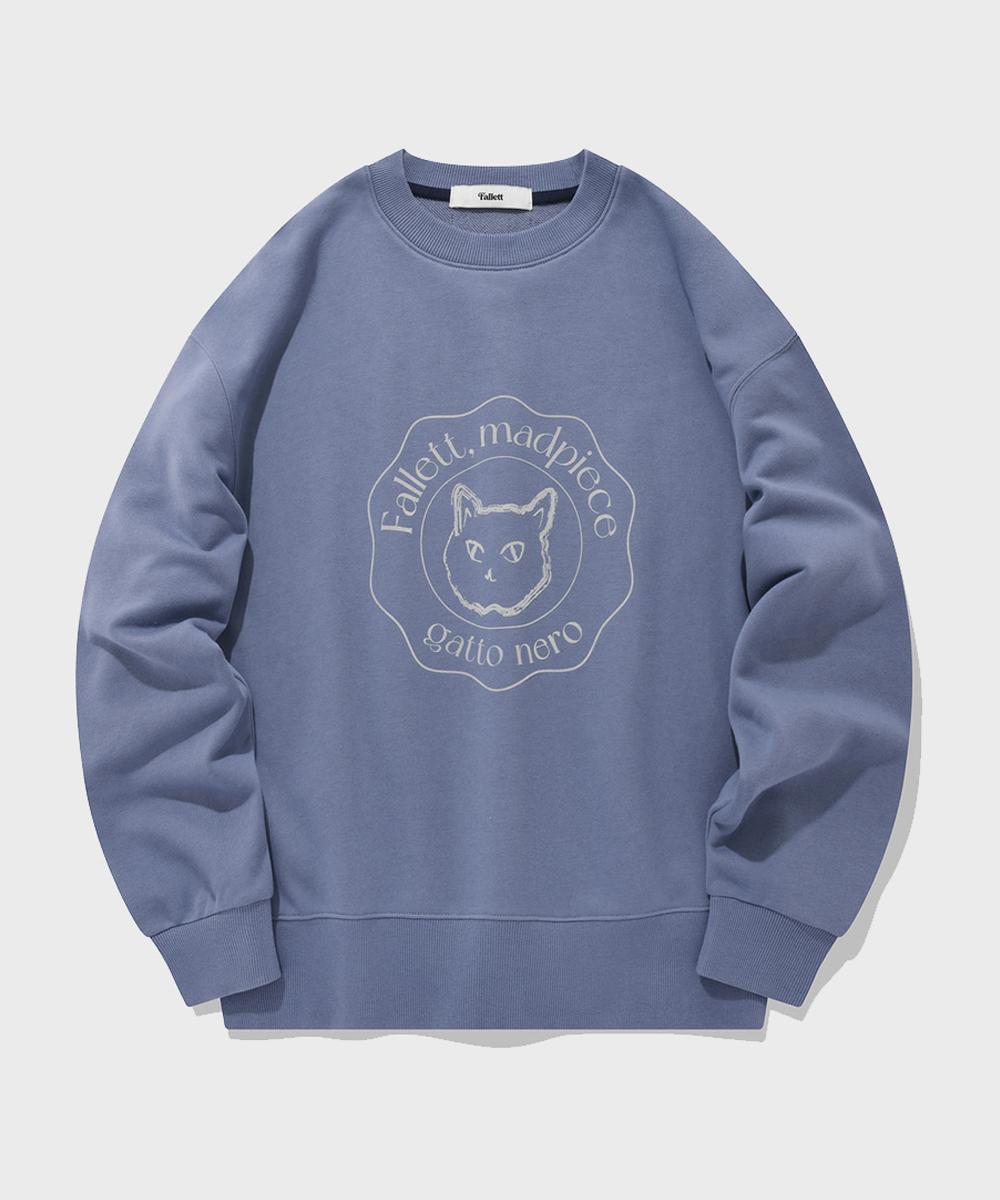 Pallet Emblem Nero Sweatshirt Iris Blue Iris Blue/S