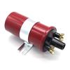 1Pcs Dlb105 Universal Standard Points Distributor Upgrade Non-Ballast Ignition Coil 12V High Performance Sports Ignition Coil