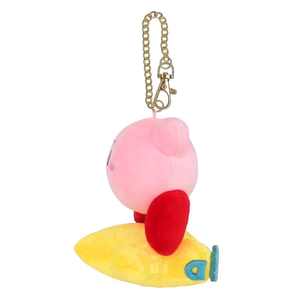 Sanei Boeki Kirby's Air Rider Mascot Kirby & Warp Star (Mascot) W11.5×D11.5×H13cm Plush Toy