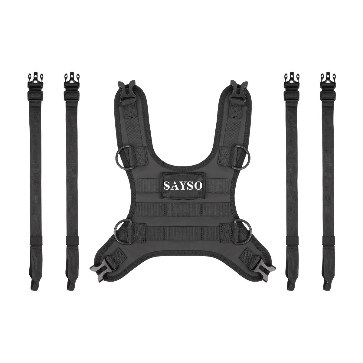 

База-жилет для сумки на топливный бак мотоцикла, портативные сумки на бак мотоцикла, монтажный комплект для универсального внедорожного мотоцикла, сумка на топливный бак- чёрный