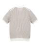 Jilseutyueoteunyuyogmaen Two-Tone Collar Knit - Ivory (Jnsw6B502Iv)