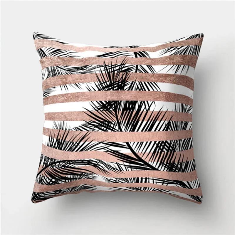 Marble Geometric Pattern Decorative Cushions Pillowcase Polyester Cushion Cover Throw Pillow Sofa Decoration Pillowcover
