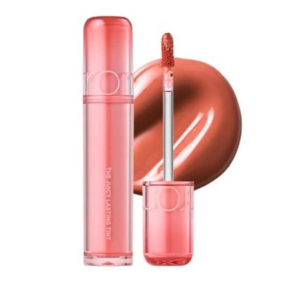 Juicy Lasting Tint 09 Mulled Peach — Soft Muted Peach Glossy Long-Lasting Lip Tint