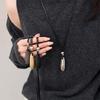 Water Drop Shaped Drop Shaped Necklace Metal Long Clavicle Chain Simple Long Necklace  Outdoor