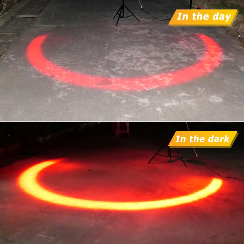 Oblouk Nosník IP68 Červený Vidlicový Vozík Přívěs LED Světlo Bezpečnostní Varování Pracovní Bodová Lampa Indikátor Chodce Sklad 12V-110V