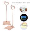 2Pcs Table Number Holder Multipurpose   Name Card Clips for Wedding Party