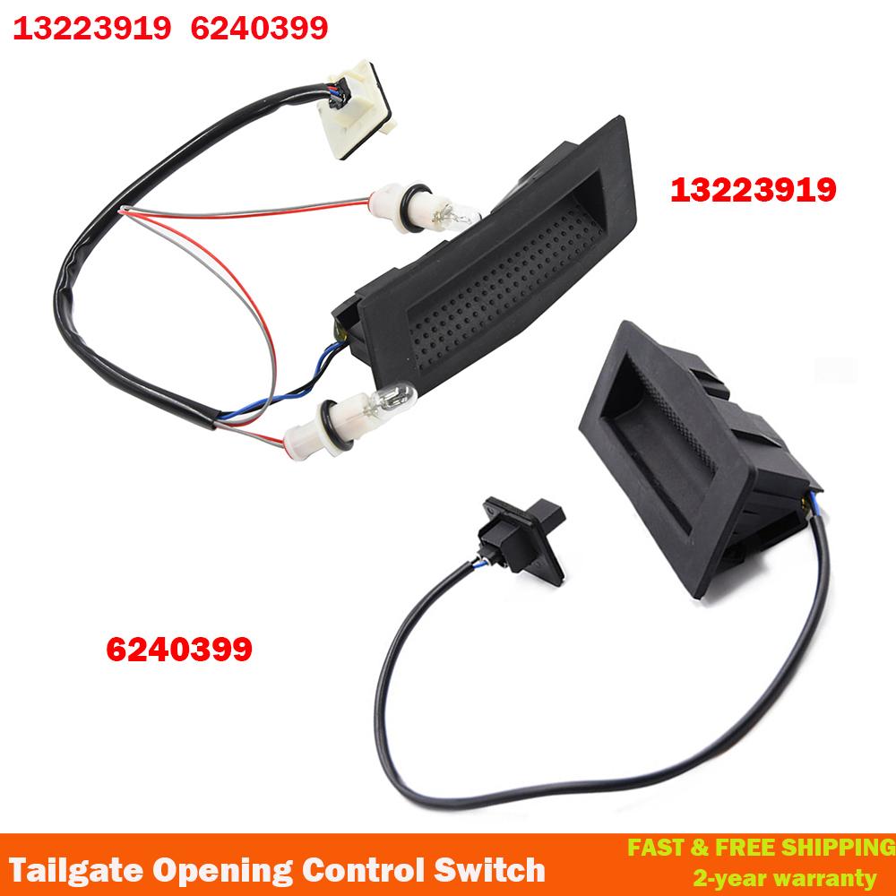 13223919 6240399 13199906 13156919 6240398 Tailgate Opening Control Switch For Vauxhall/Opel/Astra H/Zafira B/ASTRAVAN 2004-2010