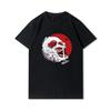 Plus Size Anime Attack On Titan Women's T-shirt Levi·Ackerman Eye Punk Tops Summer Harajuku Loose Gothic Short Sleeves Tshirt
