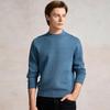 Men's Autumn Winter 90% Wool Sesame Dot Sweater