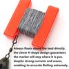 2PCS Carp Fishing Accessories Plastic Carp Fishing Marker Floats Kit Fishing Float Marker Position Tackle Equipment