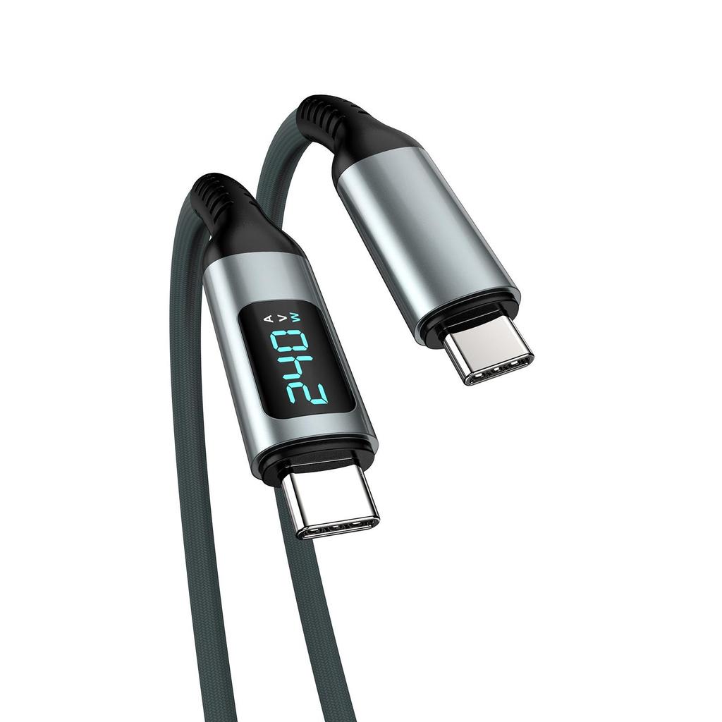USB4 Cable: 240W Fast Charge, 8K 60Hz Display, 40Gbps Transfer, Thunderbolt 4 Compatible