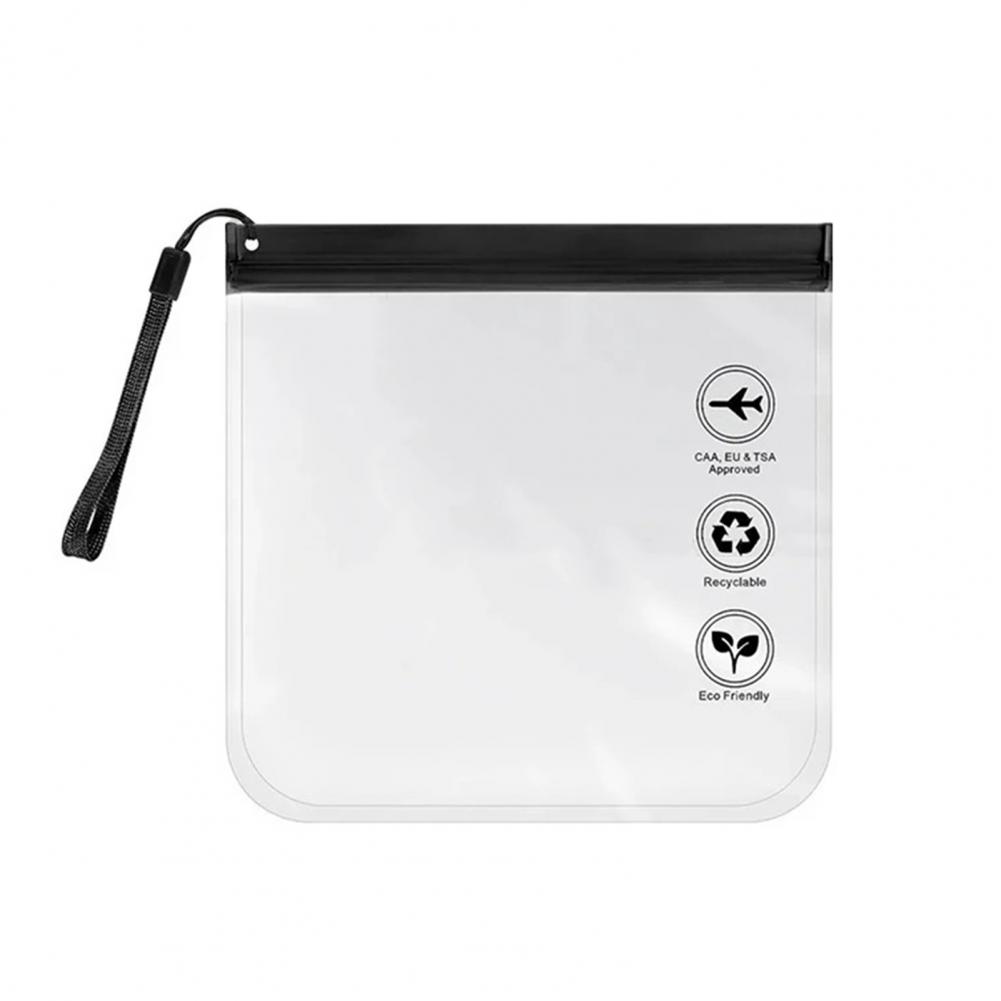 Leak Proof Travel Bag Resealable Liquid Pouch Resealable Toiletry Bag Leak Proof Zip Pouch Travel Liquid Storage Organizer