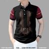 Tropical Floral Print Short Sleeve Polo Shirt, Casual Summer Essential
