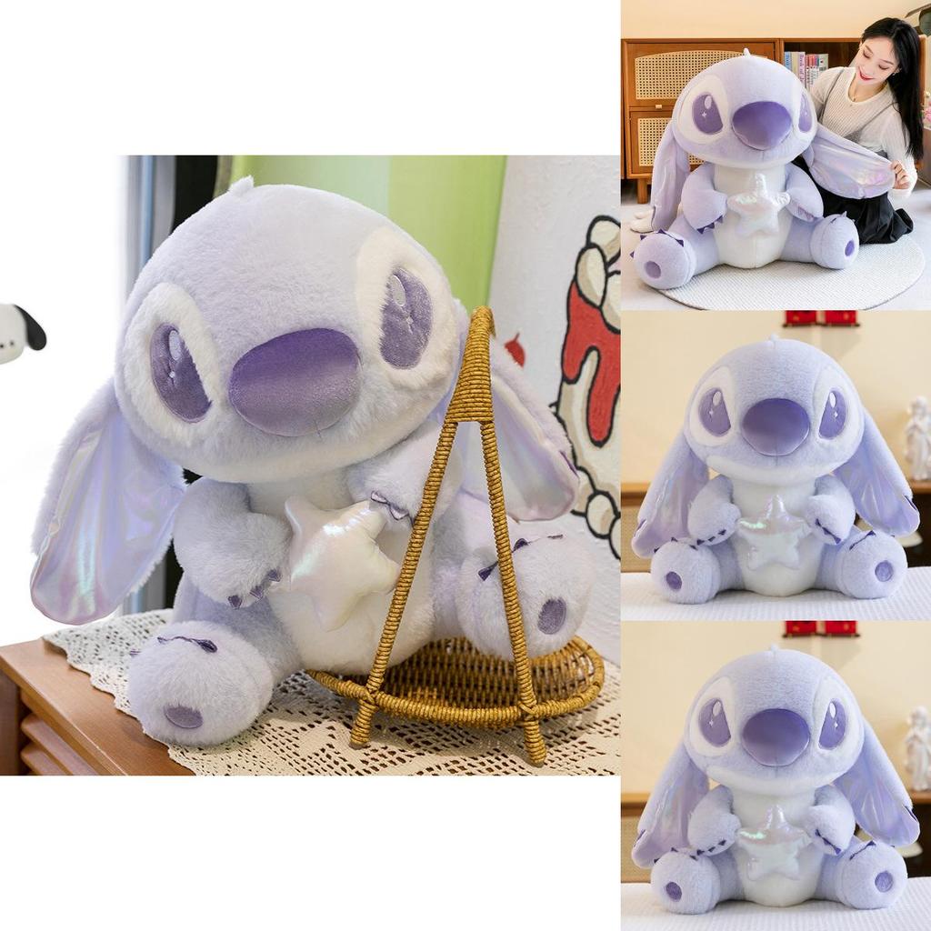 Lilo Stitch Plush Toy Cute Star Embracing Stitch Doll Large Size For Kids And Collectors