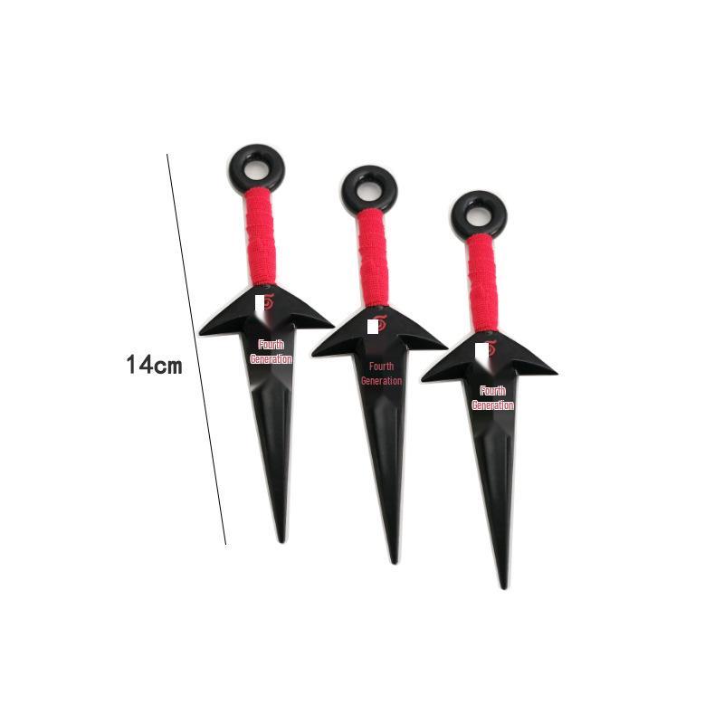 Ninja Anime Props: Naruto Kakashi Shuriken & Kunai Set