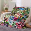 1pc, Mickey and Minnie (9) Home Decor Blanket: A Cozy Flannel Throw for Bedroom, Living Room, Travel, Camping, Car, Beach, Office Naps, Perfect Gift F