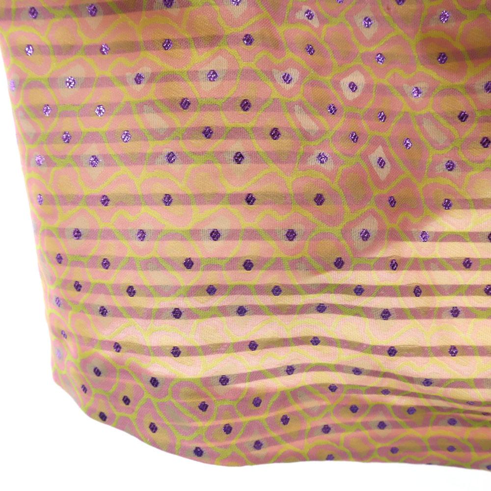 MSGM Made In Italy No Sleeve One Piece 38 Pink Back Zip Women Used