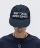 MAISON MINED Nylon Trucker Cap Navy