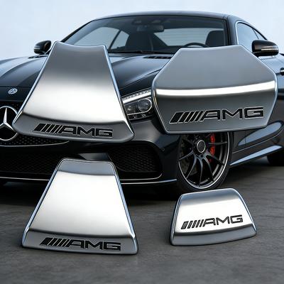 Pegatinas de Emblema para Volante de Coche Insignia Interior Para Mercedes Benz AMG W203 W206 W220 W205 W211 W212 W201 W168 W169 GLC GLA GLE IL1
