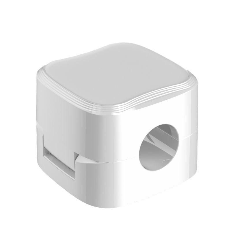 

Magnetic Cable Organizer Clip - Desktop Cable Collection and Storage Buckle for Cross-Border Data and Mobile Phone Cables. 1 piece [nude] білий