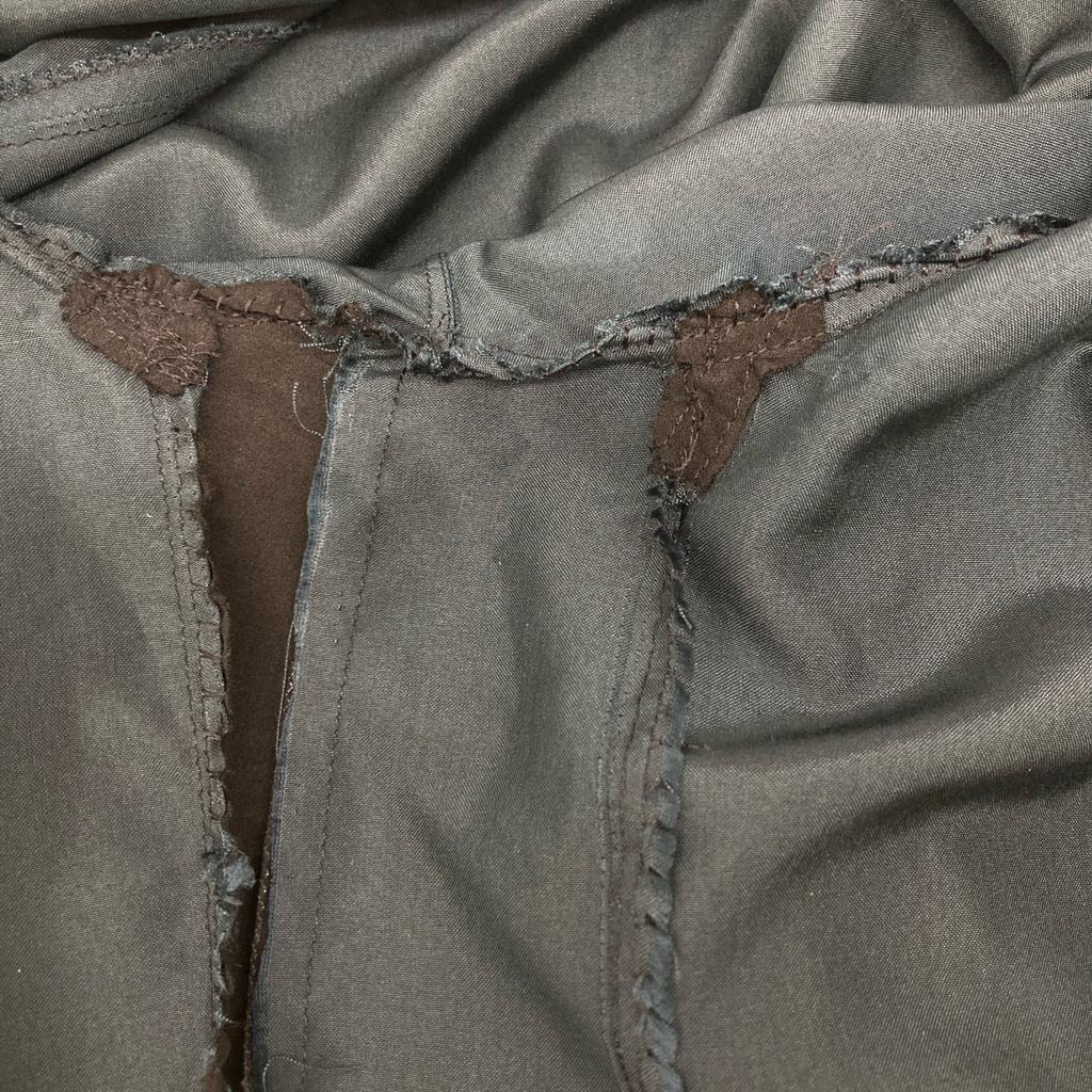 Chanel VINTAGE Matelasse Button Shirt Jacket Jacket greenUsed