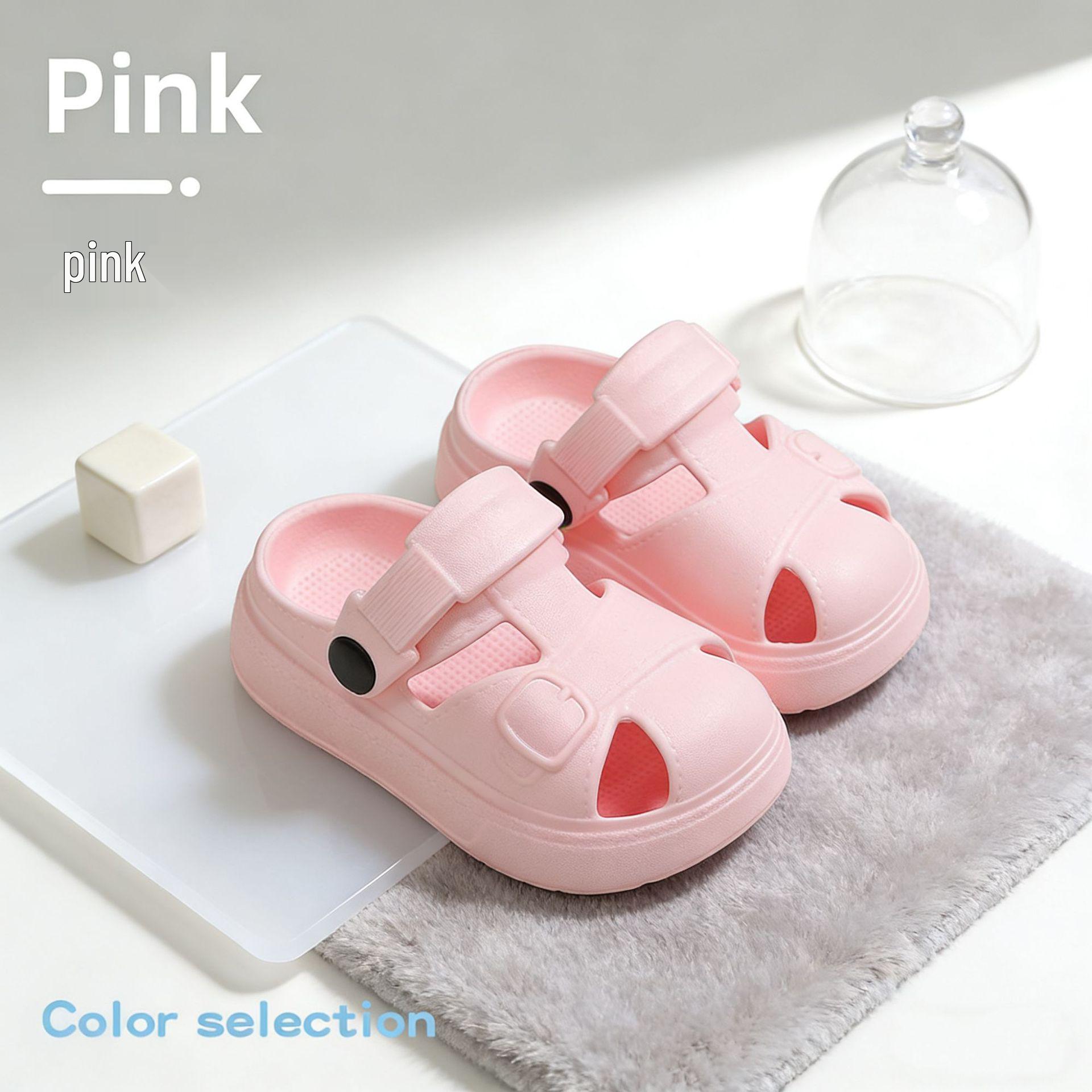 Kids Cartoon Soft Sole Non-Slip Summer Sandals  Slippers