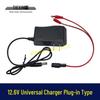 12.6V Lithium Battery Charger with Overload Protection for 12V Drill and Fan